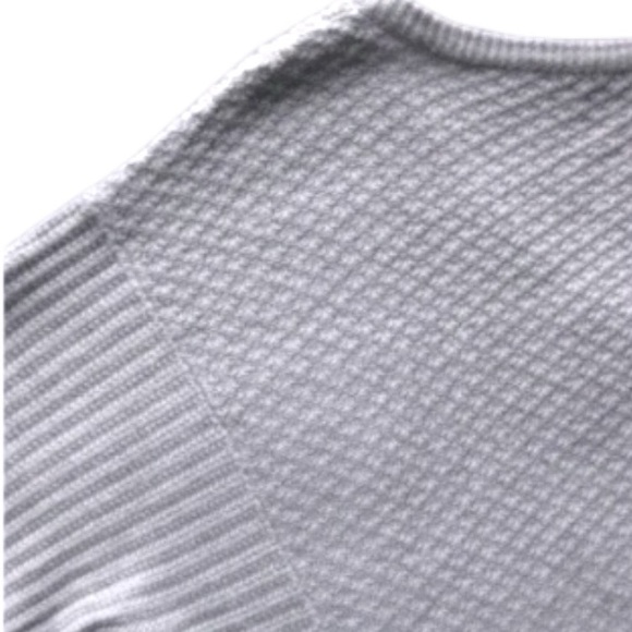 FREE PEOPLE Voluminous Wool/Linen Fair Isle Dolman Sequin Sweater size XS - Picture 6 of 12